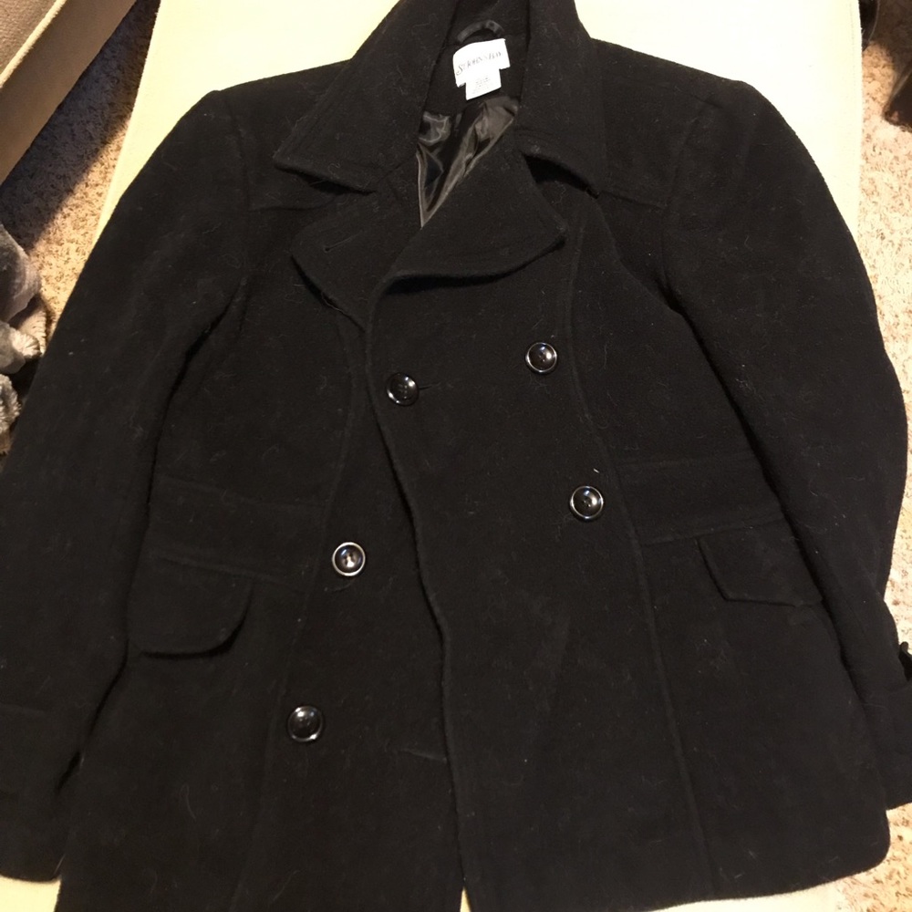 Black Pea Coat